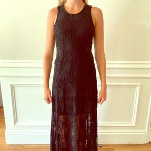 Nightcap lace maxi dress